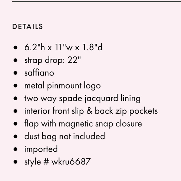 Kate spade laurel way greer crossbody - Picture 2 of 9